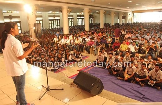 Arunima Sinha in Mangalore